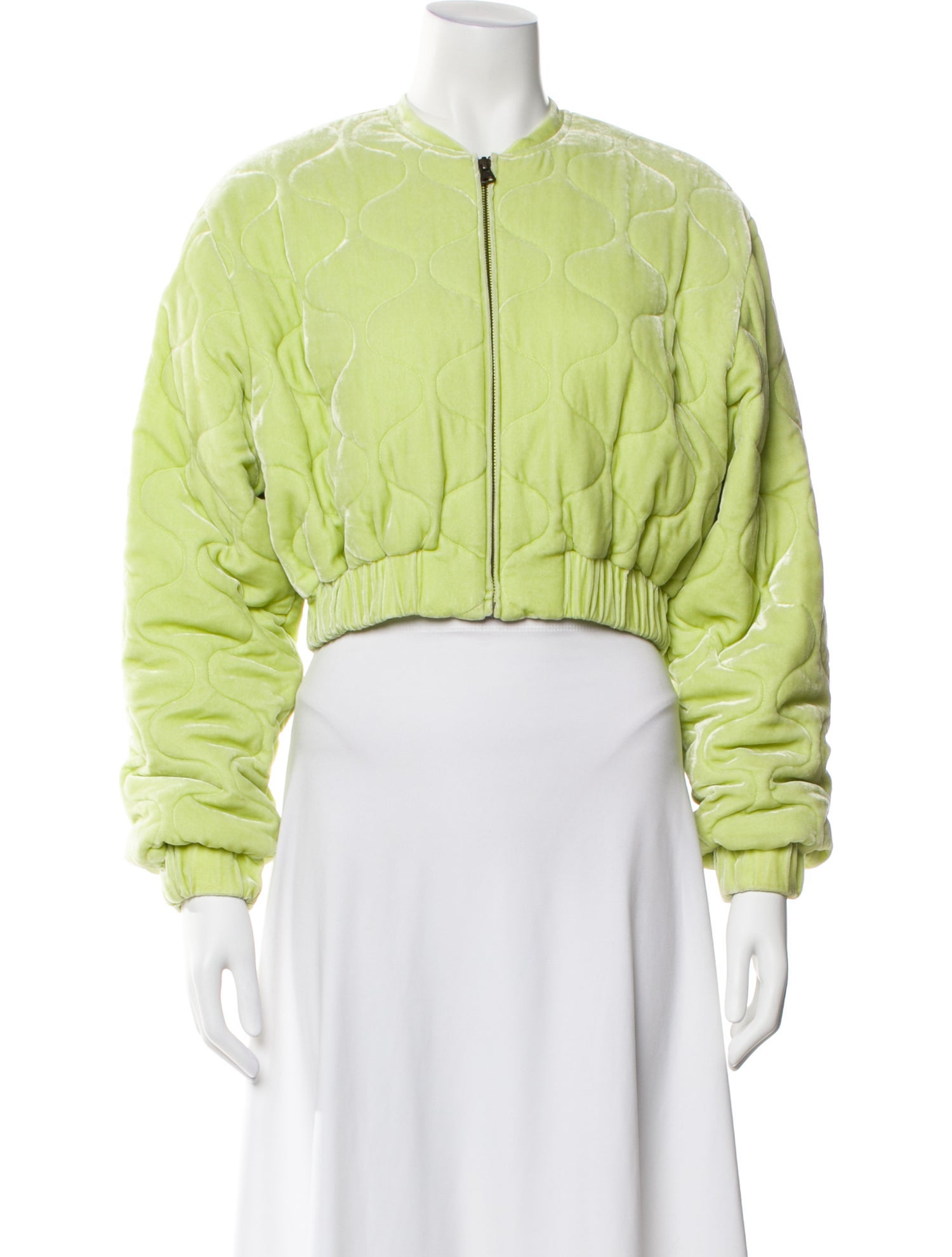 Ulla Johnson Velvet Bomber Jacket