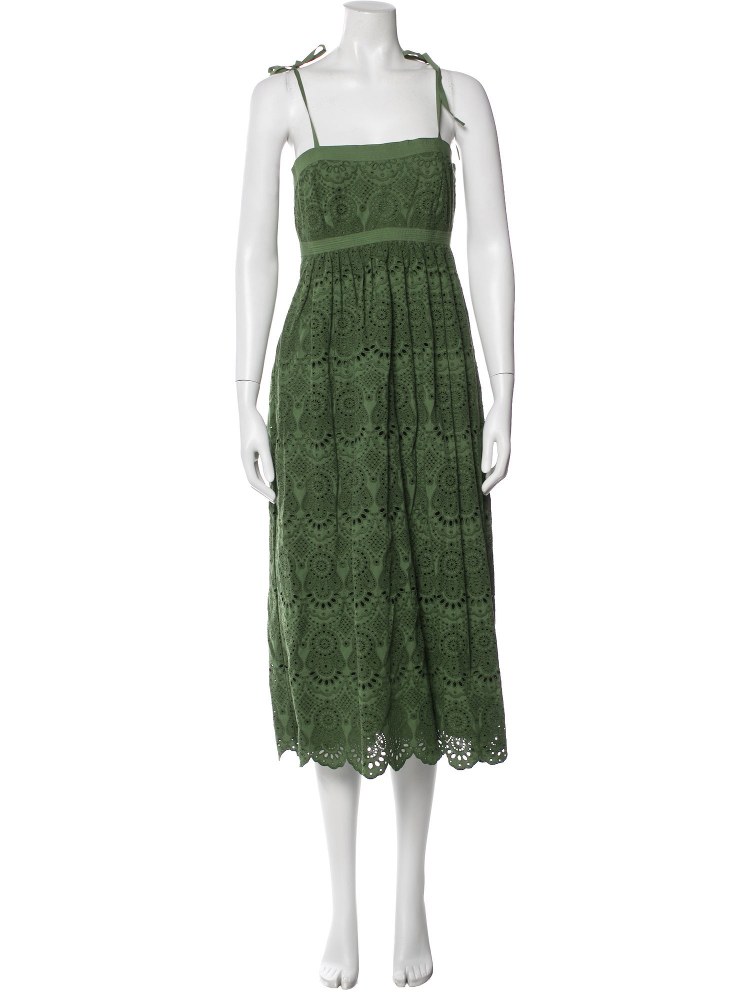 Ulla Johnson Lace Pattern Knee-Length Dress