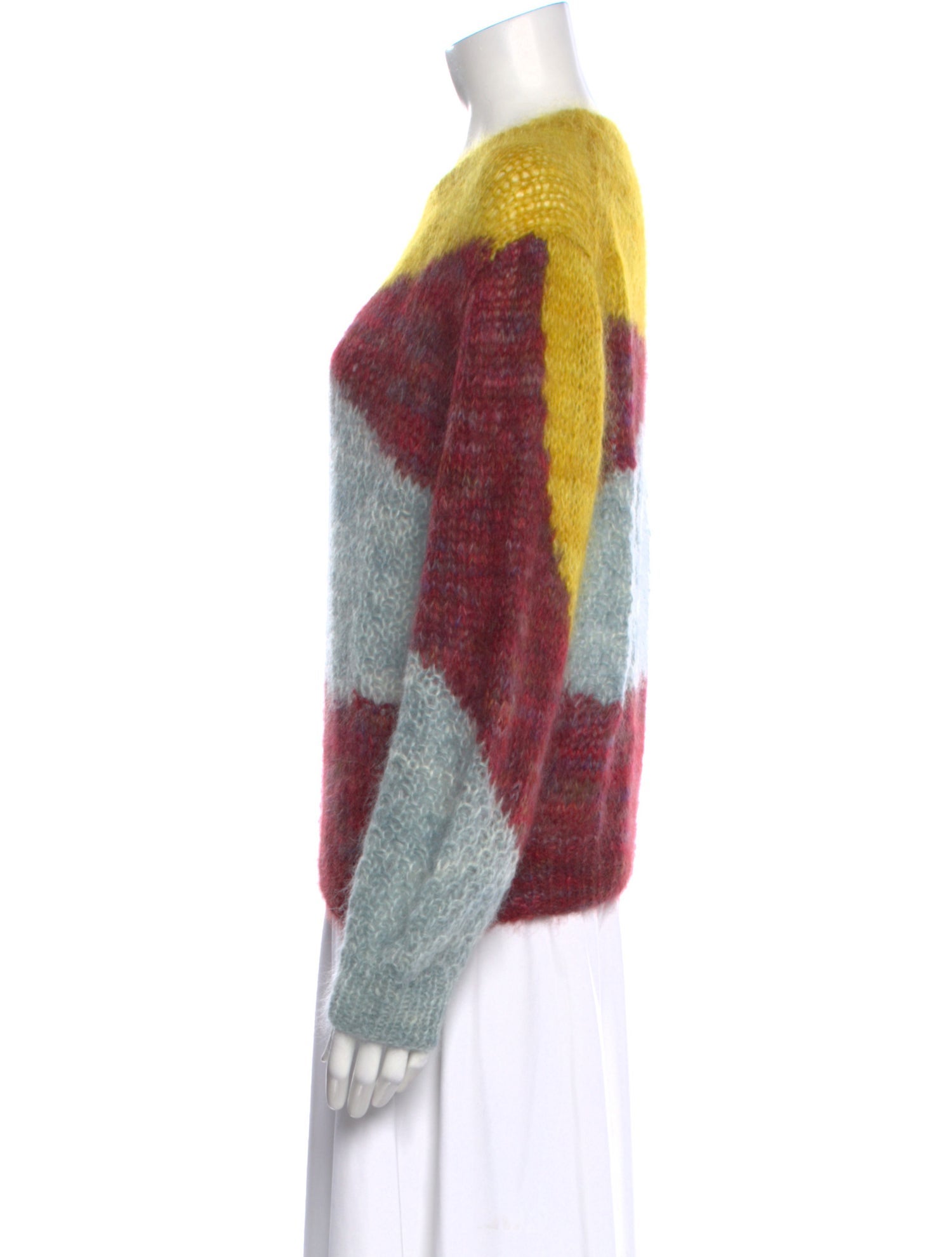 Ulla Johnson Kid Mohair Printed Sweater