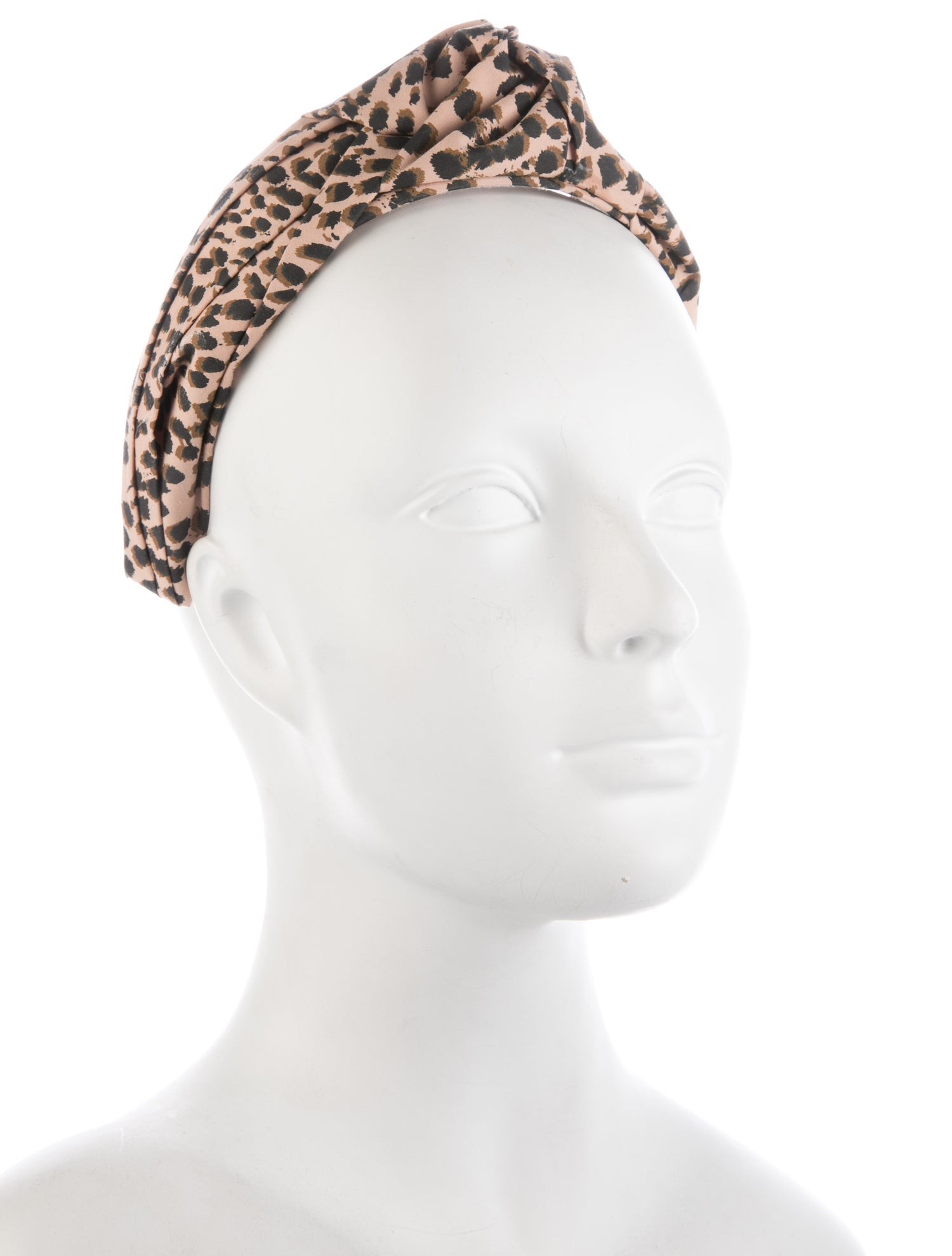 Ulla Johnson Leopard Print Knotted HEadband