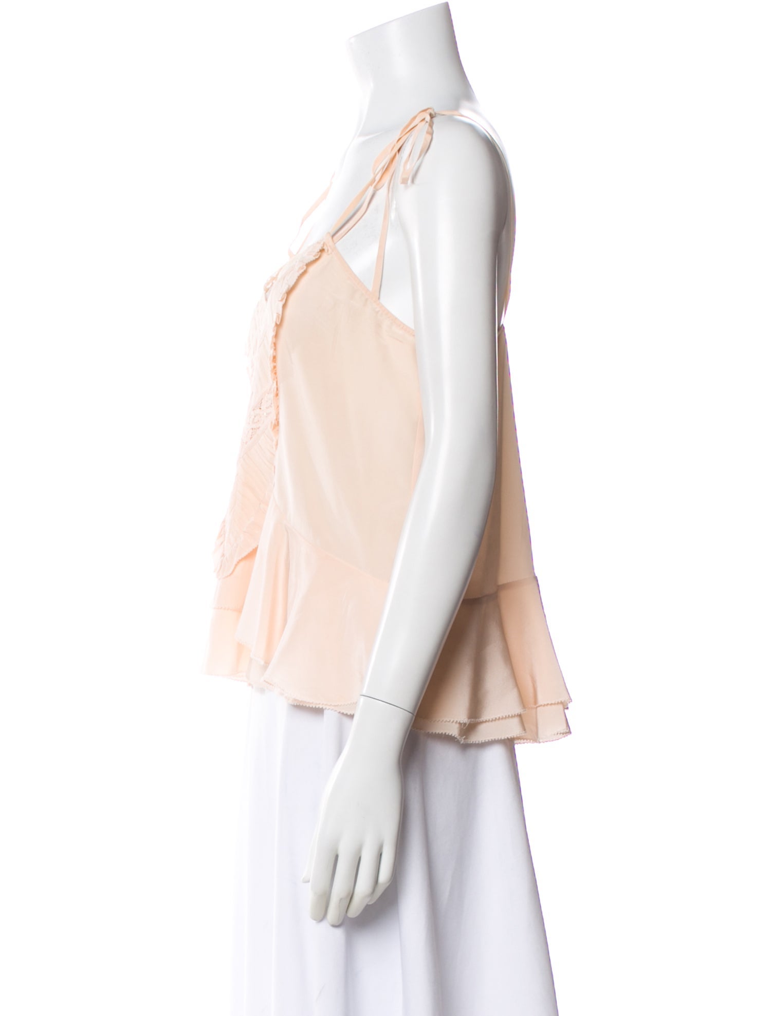 Ulla Johnson Silk V-Neck Blouse