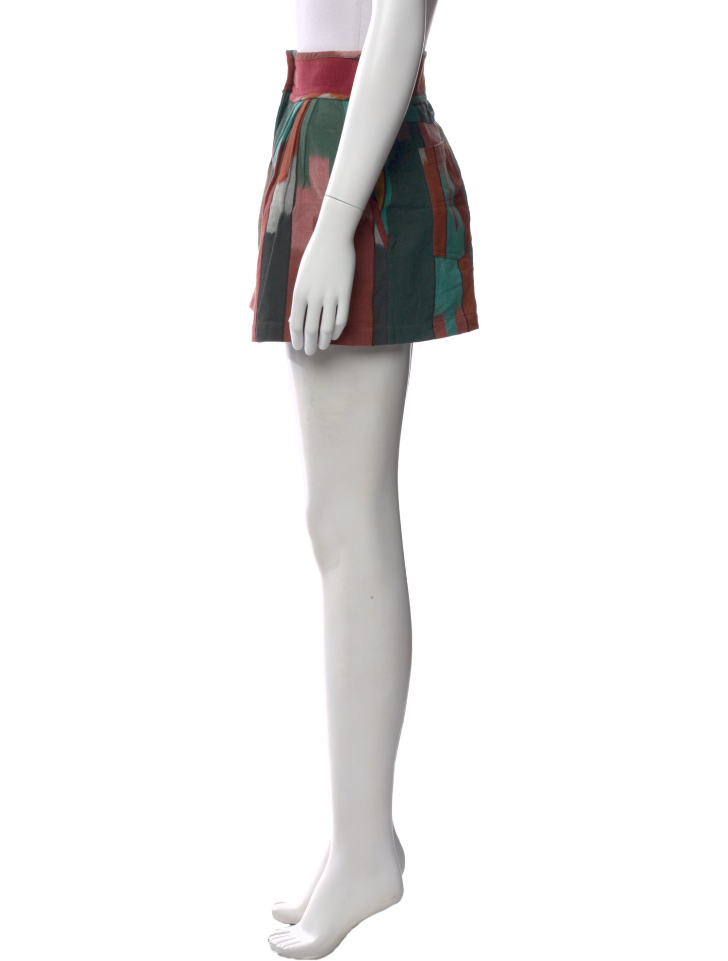 Ulla Johnson Printed Mini Shorts