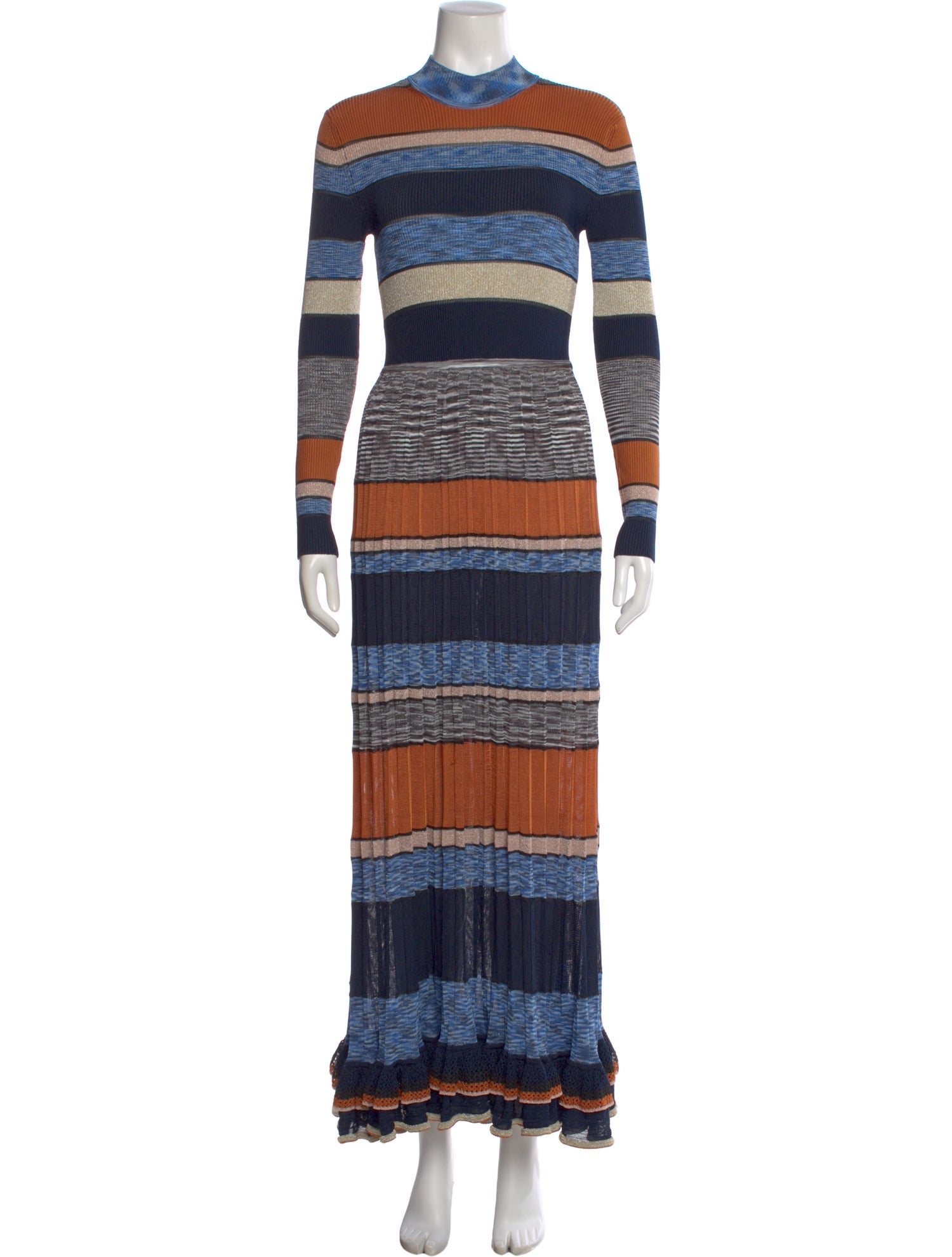 Ulla Johnson Striped Long Dress