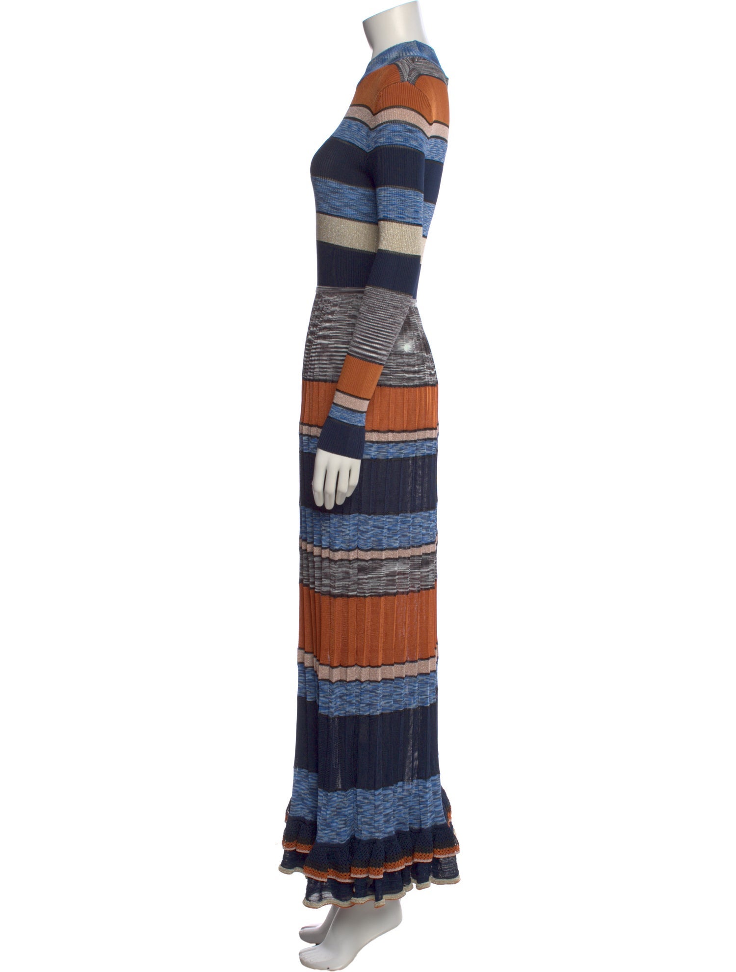 Ulla Johnson Striped Long Dress