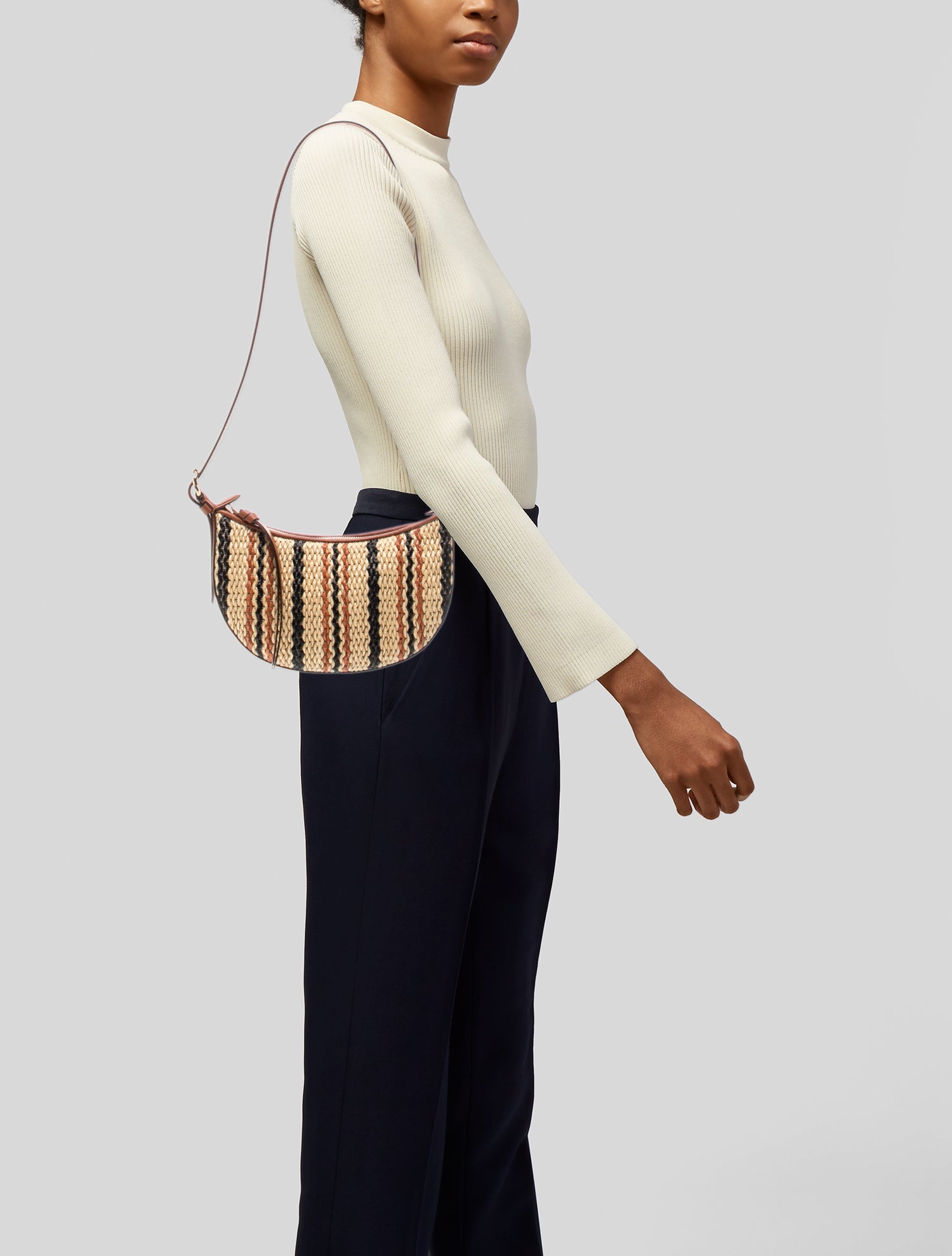 Ulla Johnson Raffia Shoulder Bag