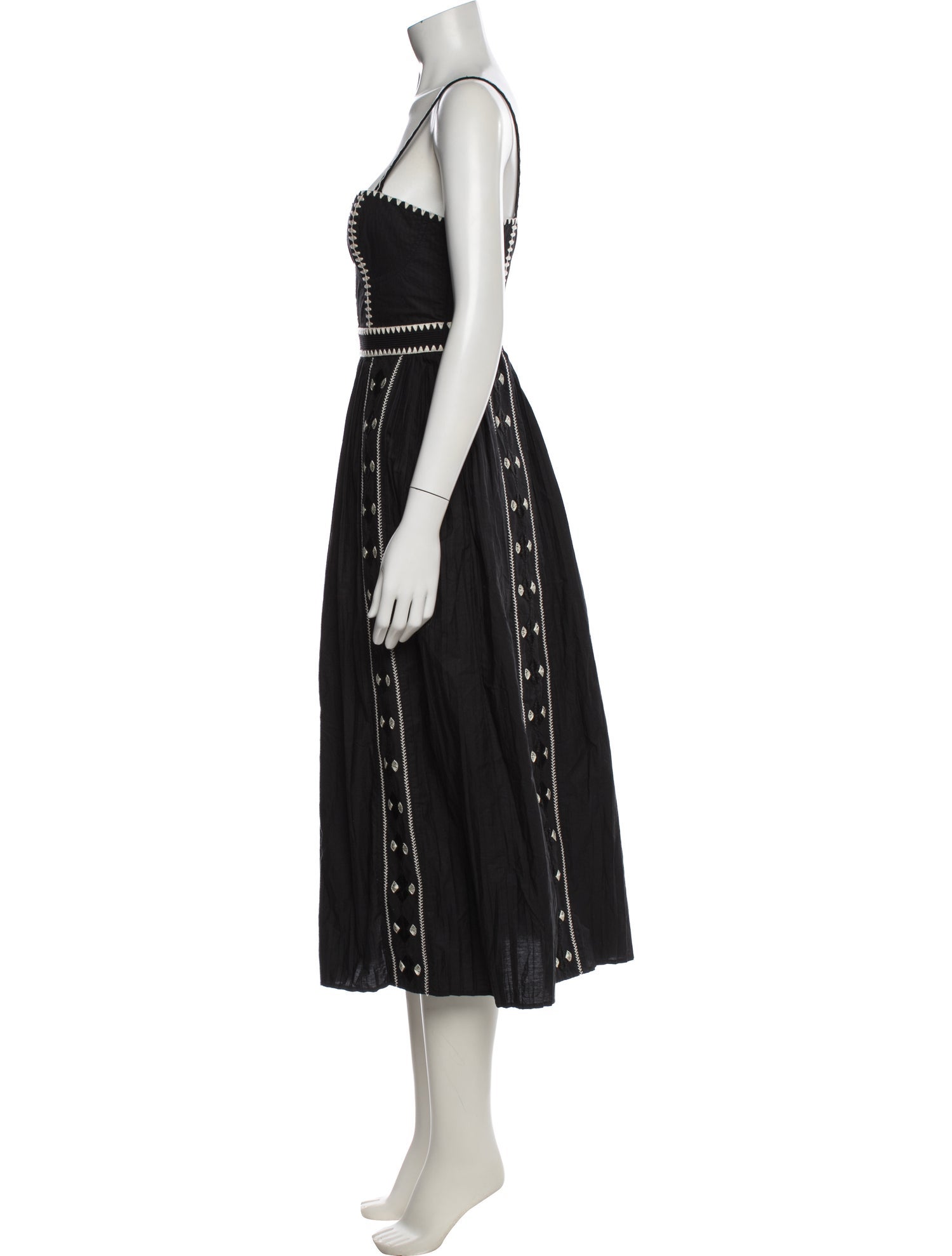Ulla Johnson Patterned Midi Length Dress