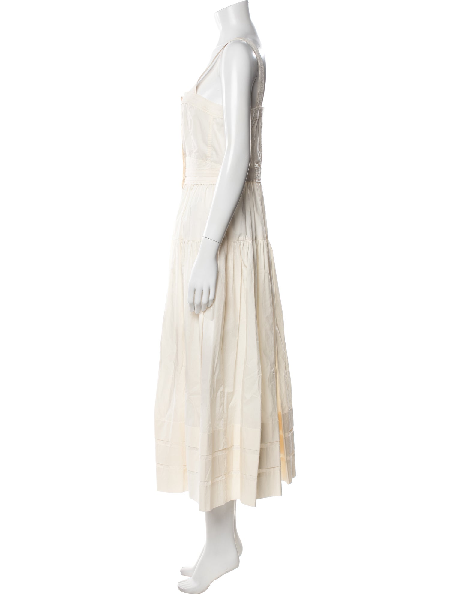 Ulla Johnson Square Neckline Long Dress