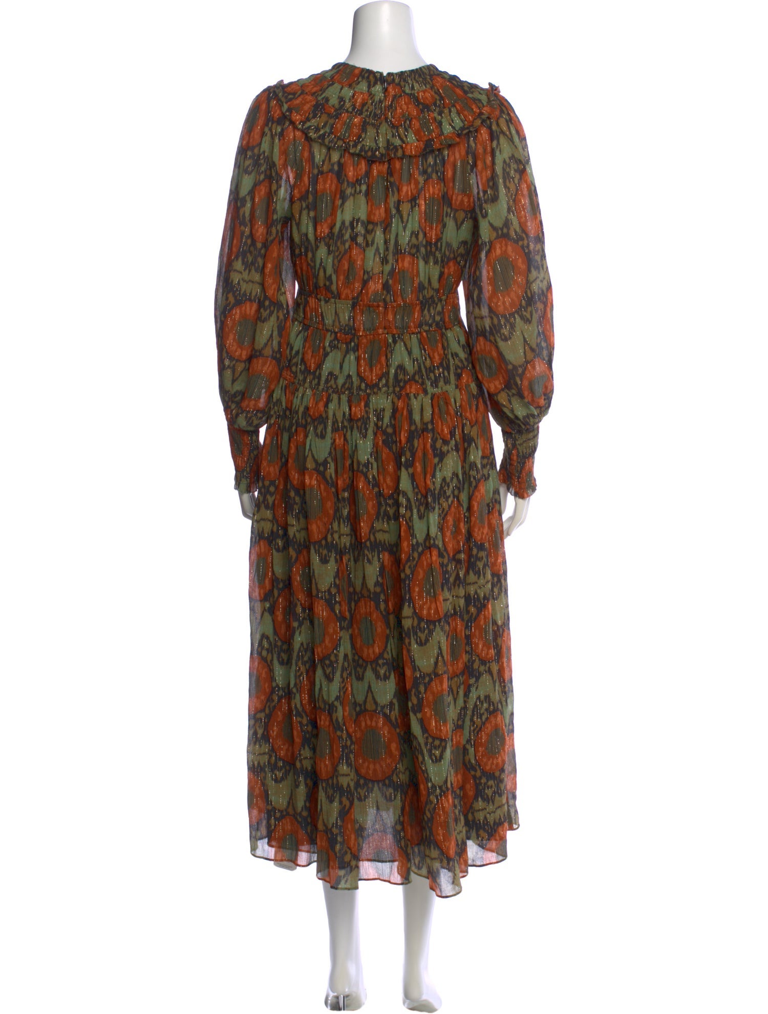 Ulla Johnson Printed Midi Length Dress