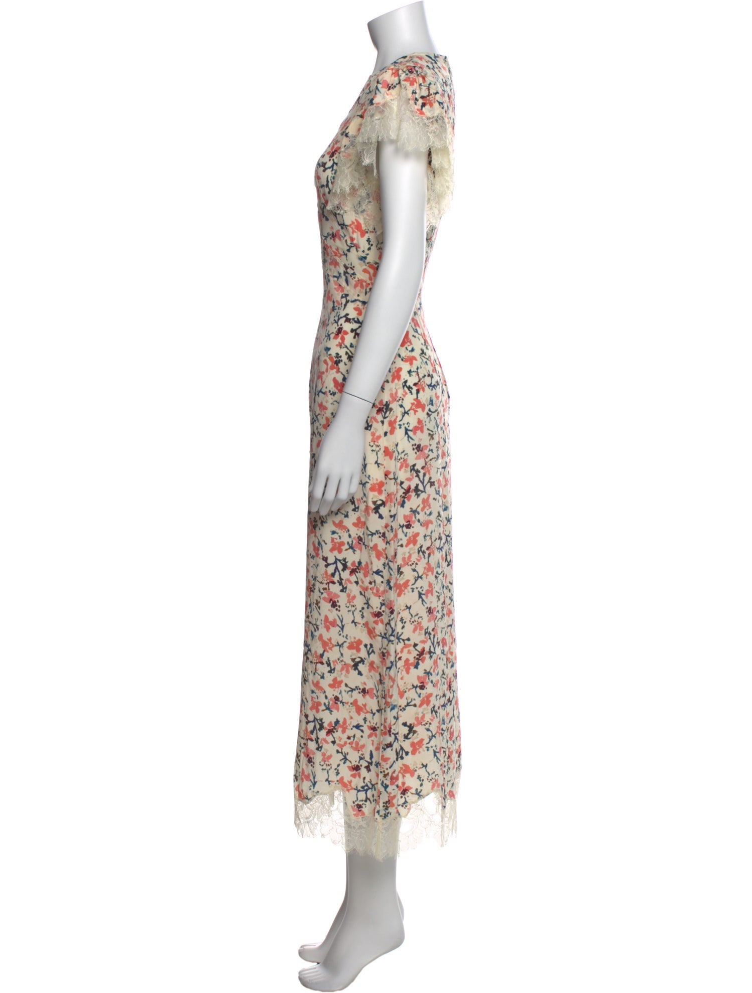 Ulla Johnson Silk Midi Length Dress