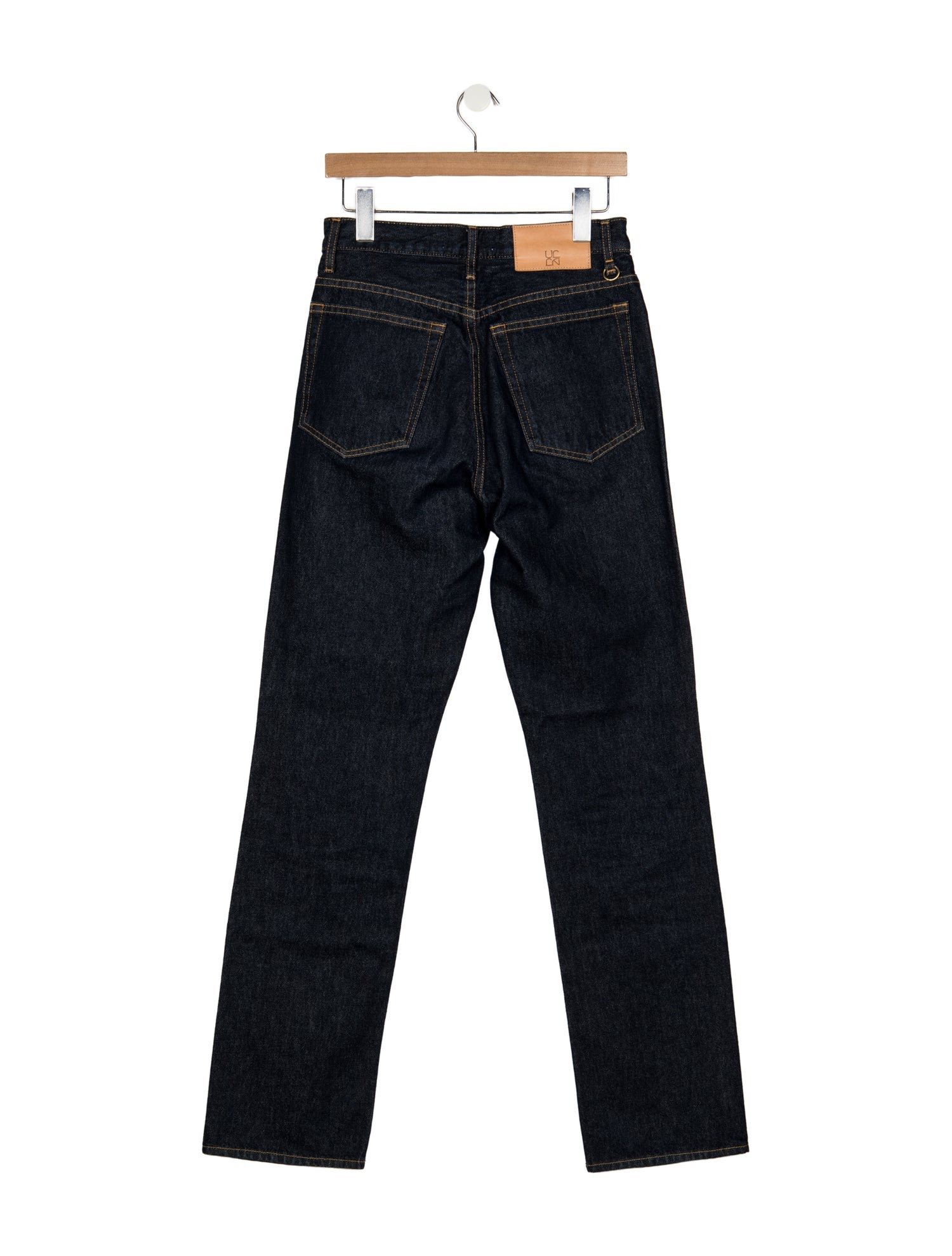 Ulla Johnson High-Rise Straight Leg Jeans