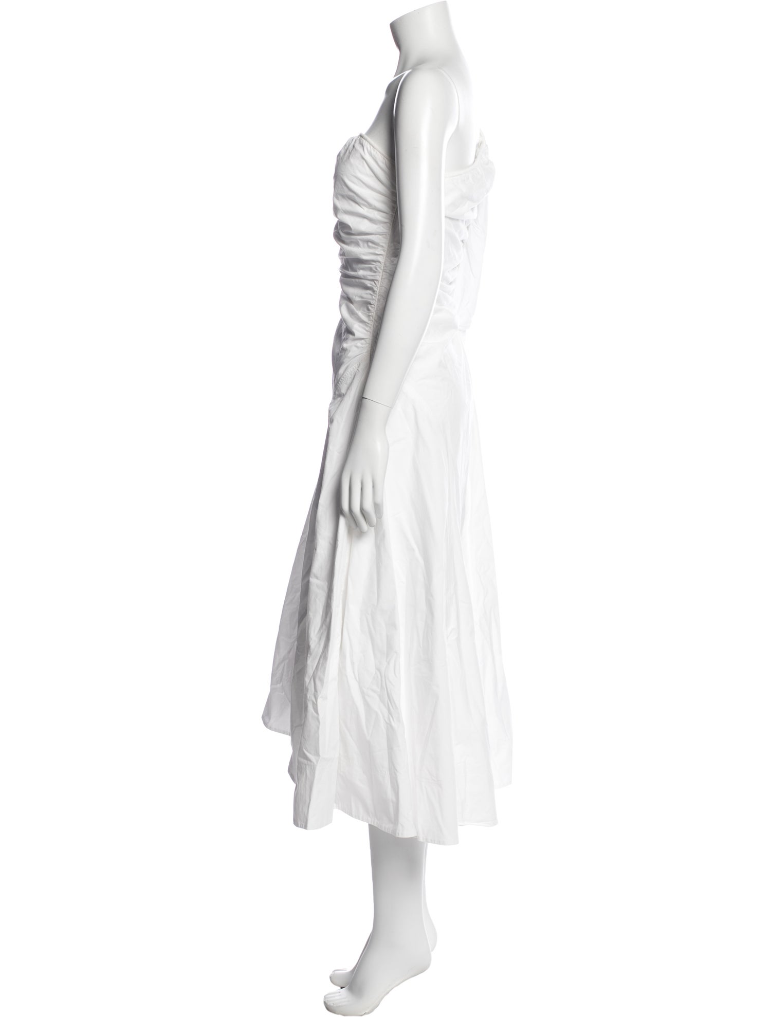 Ulla Johnson One-Shoulder Midi Length Dress