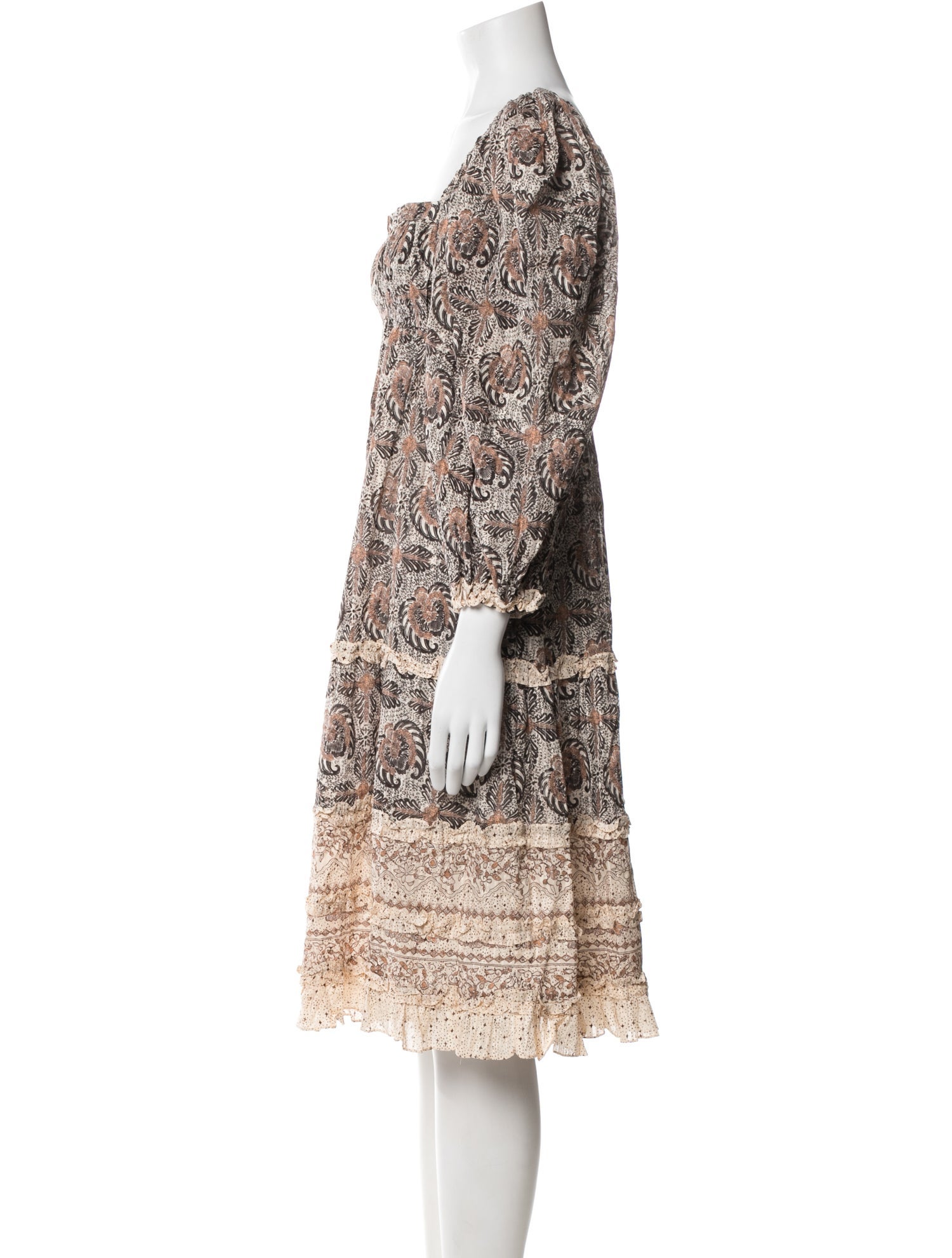 Ulla Johnson Printed Midi Length Dress