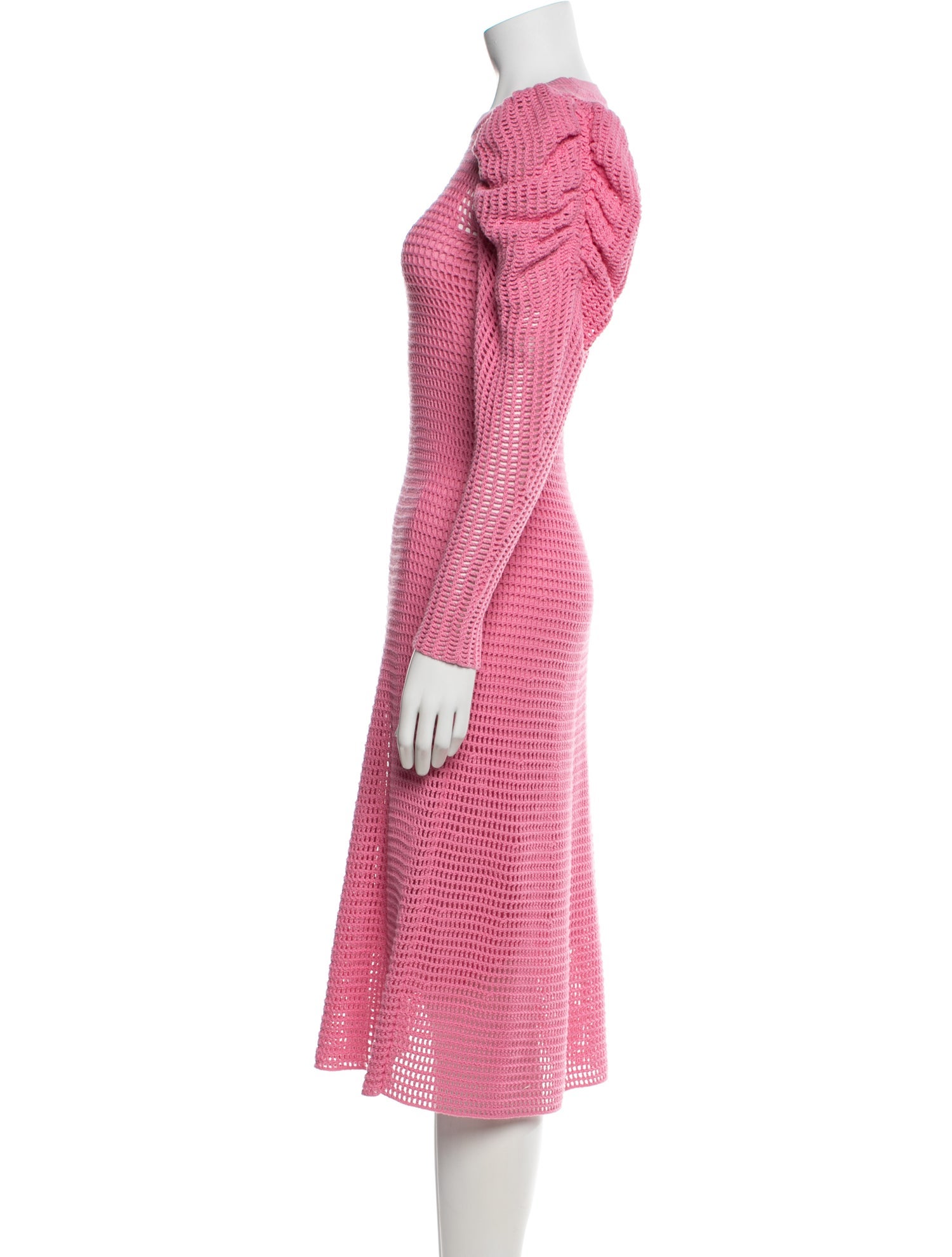 Ulla Johnson Crew Neck Midi Length Dress