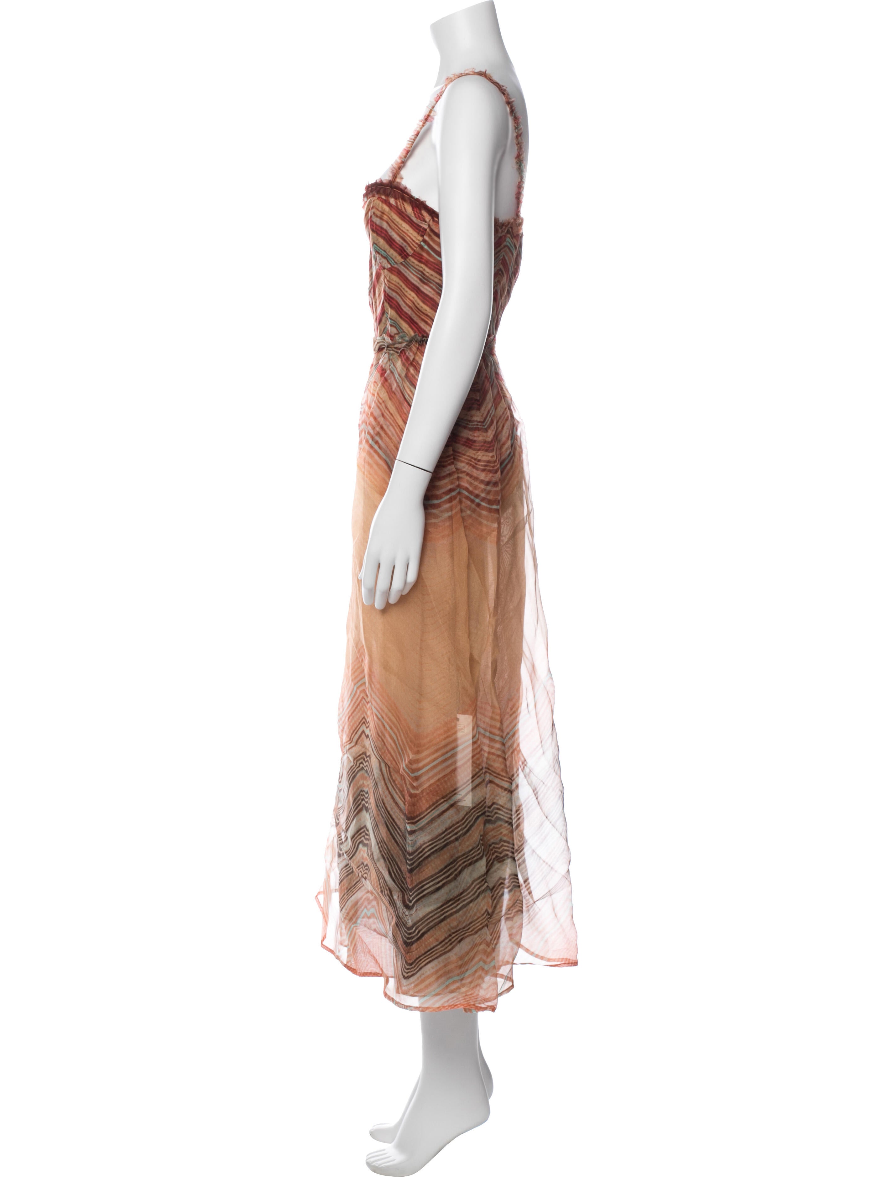 Ulla Johnson Silk Midi Length Dress
