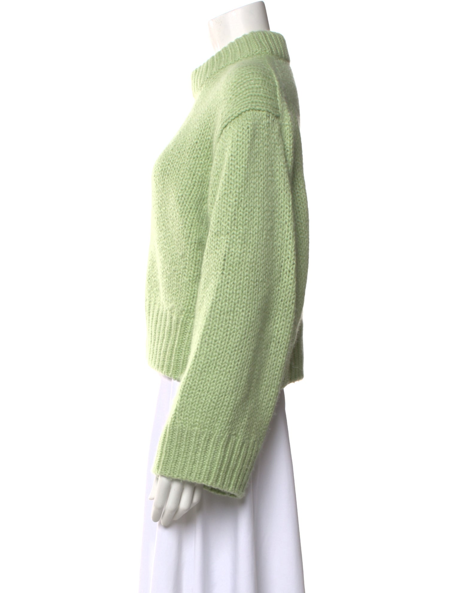 Ulla Johnson Merino Wool Mock Neck Sweater