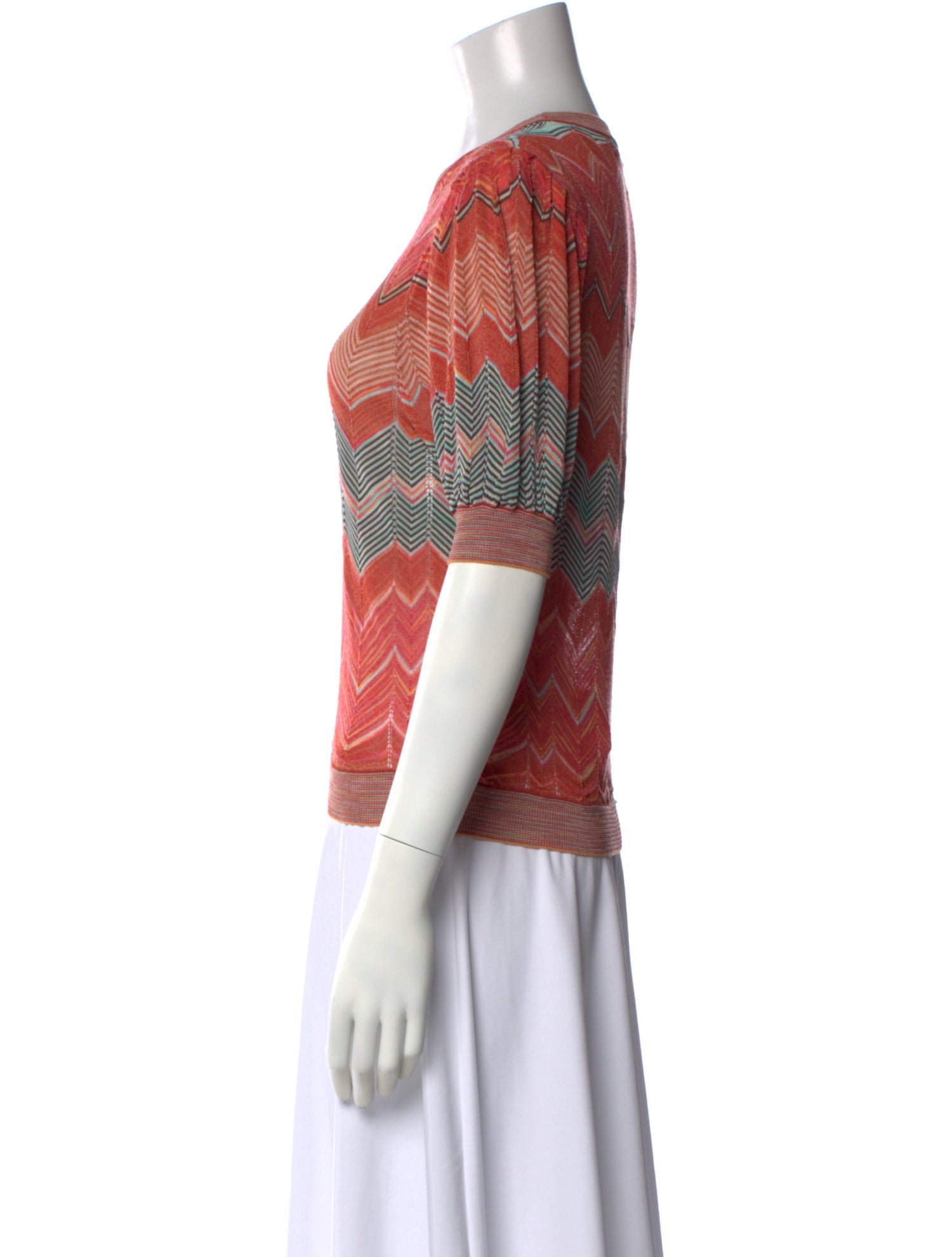 Ulla Johnson Patterned Crew Neck Sweater