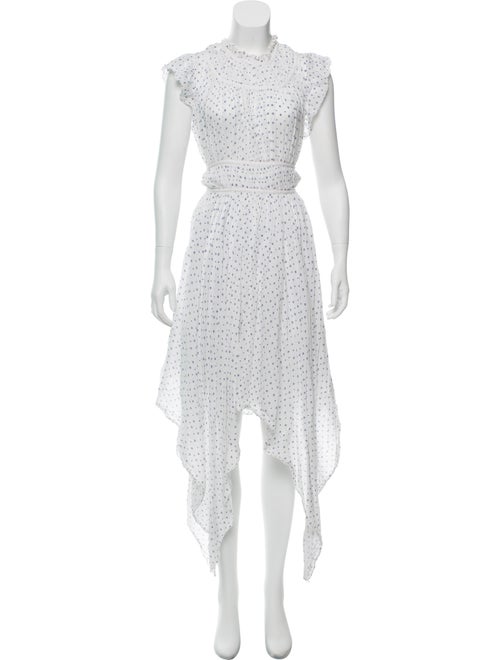Ulla Johnson Printed Maxi Dress White