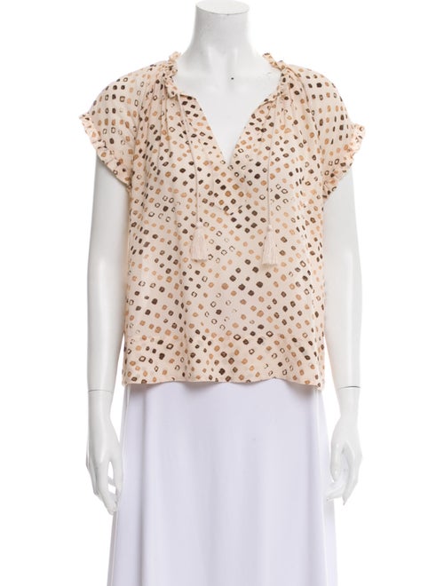 Ulla Johnson Silk Printed Blouse