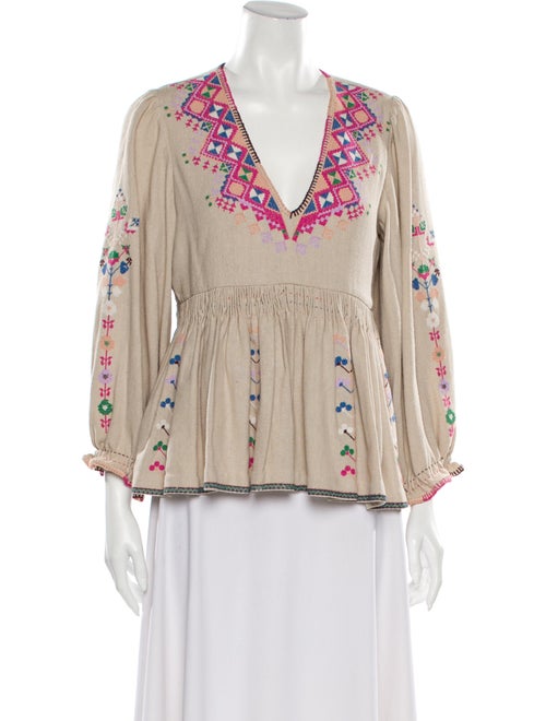 Ulla Johnson Silk Printed Blouse
