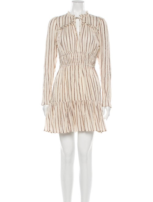 Ulla Johnson Striped Mini Dress