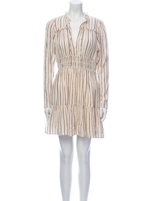 Ulla Johnson Striped Mini Dress