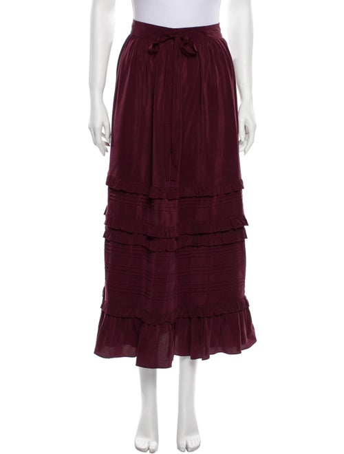 Ulla Johnson Silk Long Skirt