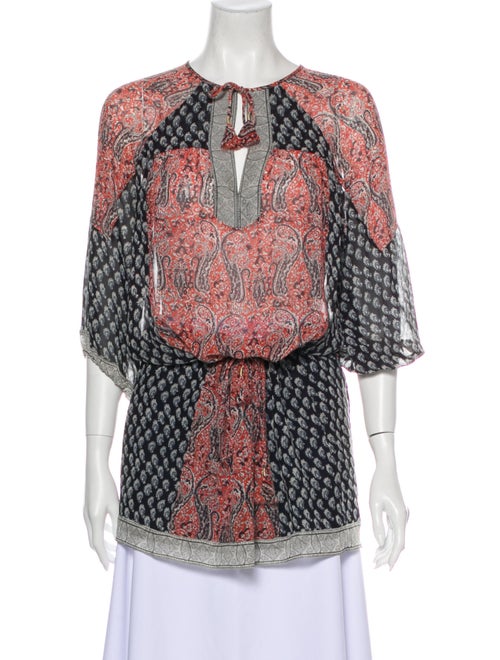 Ulla Johnson Silk Printed Tunic