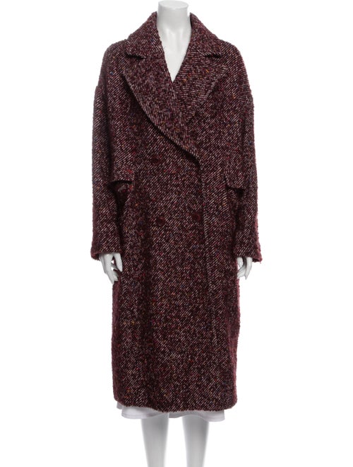 Ulla Johnson Faux Fur Coat Red
