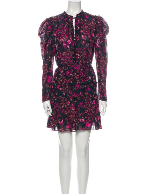Ulla Johnson Floral Print Mini Dress