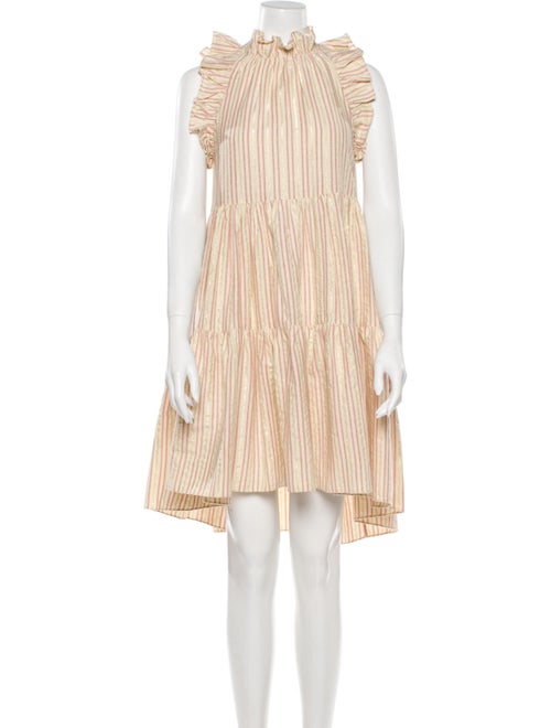 Ulla Johnson Striped Knee-Length Dress