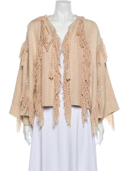 Ulla Johnson Open Front Sweater Pink