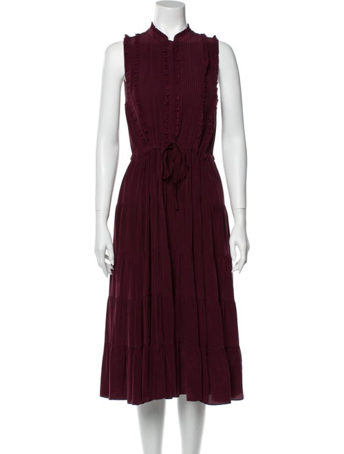 Ulla Johnson Silk Midi Length Dress