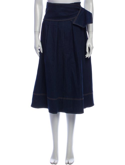 Ulla Johnson Midi Length Skirt Blue