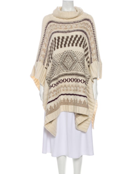 Ulla Johnson Striped Turtleneck Sweater White