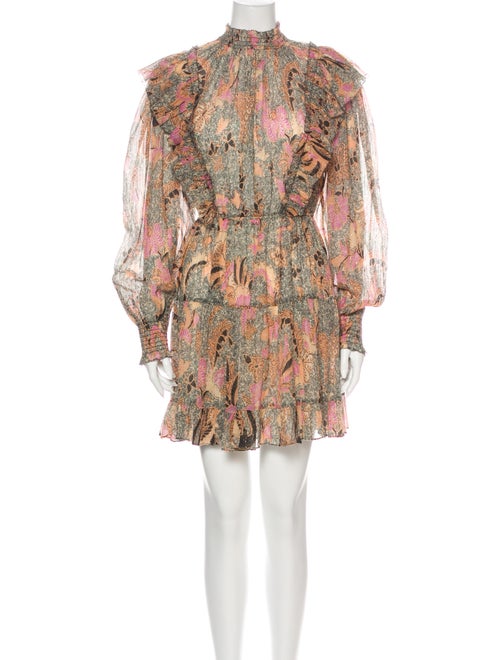 Ulla Johnson Paisley Print Mini Dress w/ Tags