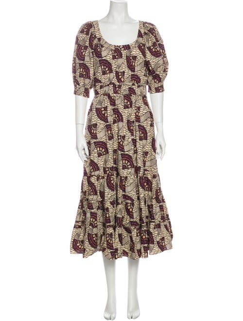Ulla Johnson Printed Long Dress