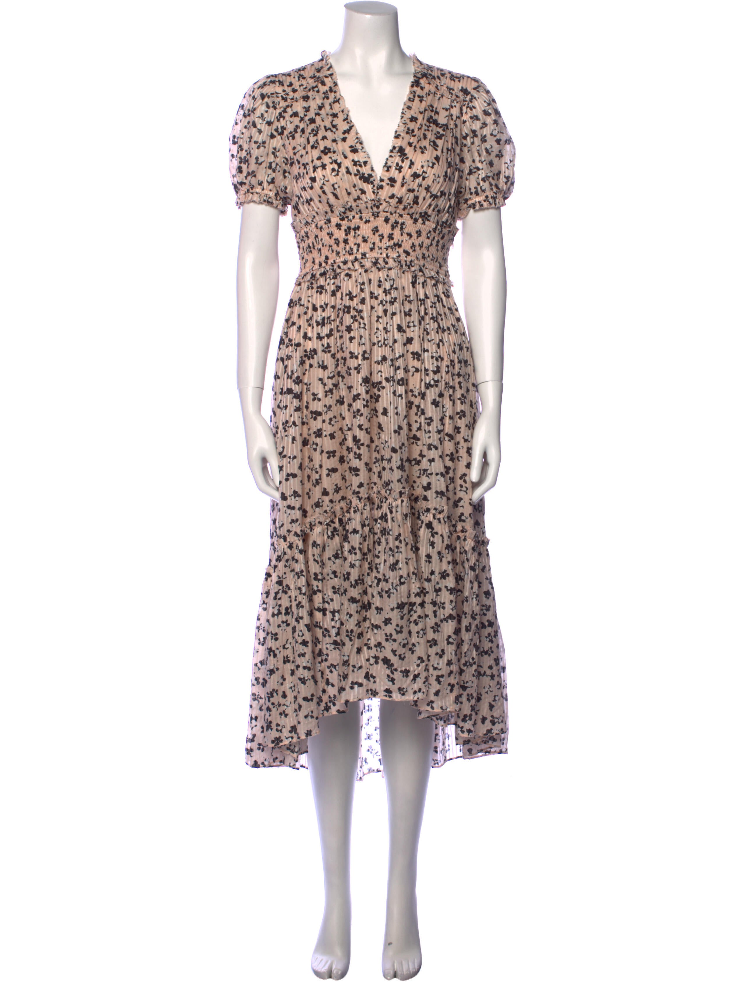 Ulla Johnson Floral Print Long Dress