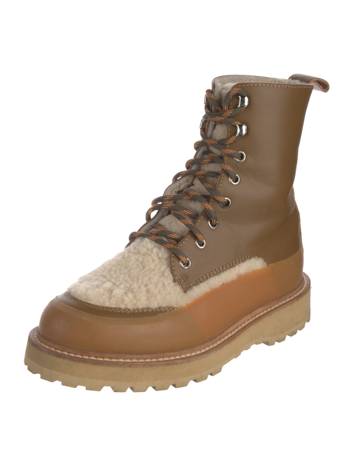 Ulla Johnson x Diemme Leather Combat Boots