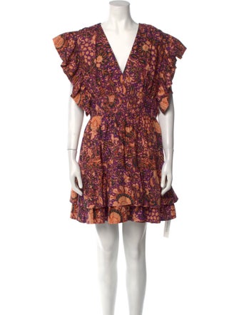 Ulla Johnson x Diemme Floral Print Mini Dress