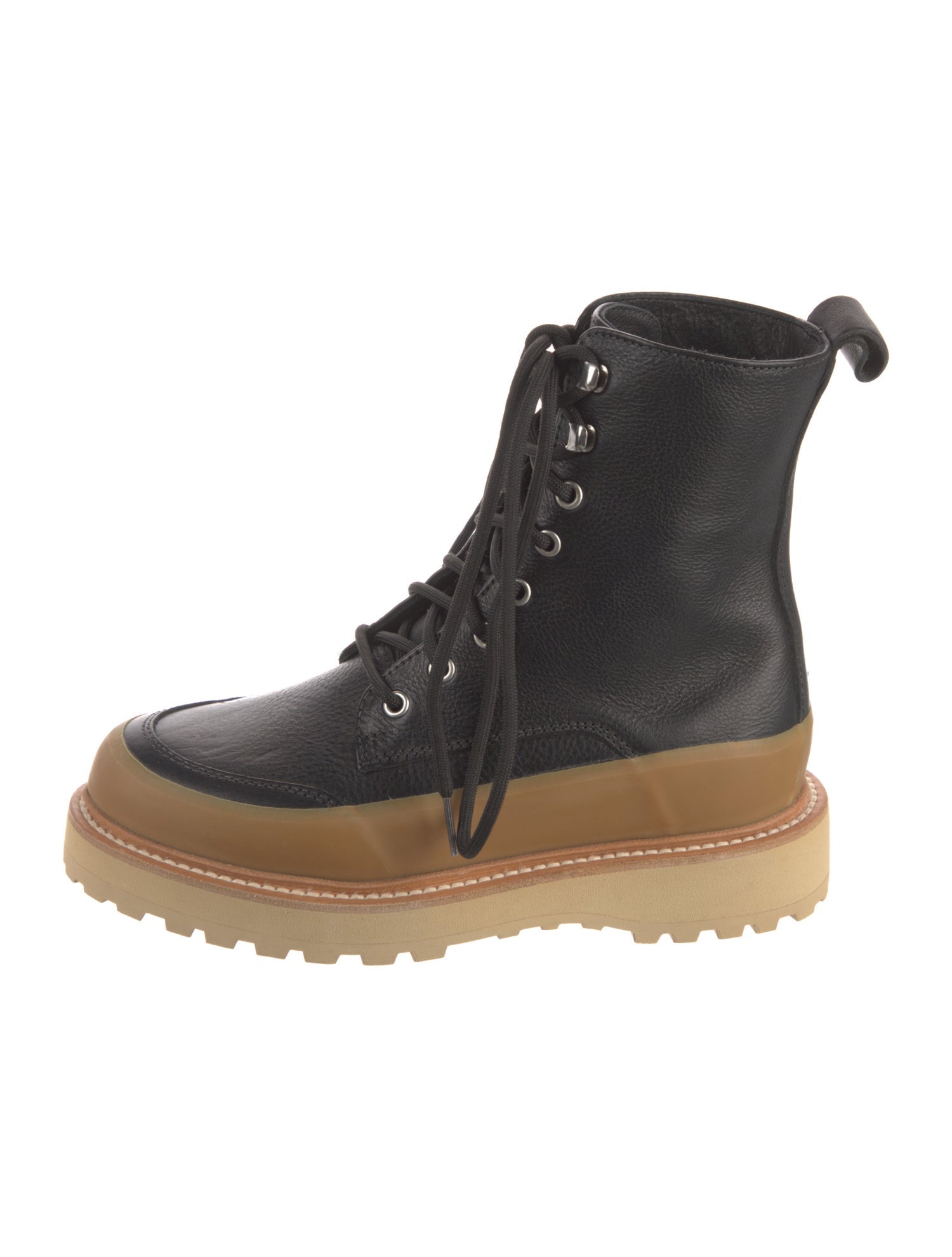 Ulla Johnson x Diemme Leather Combat Boots