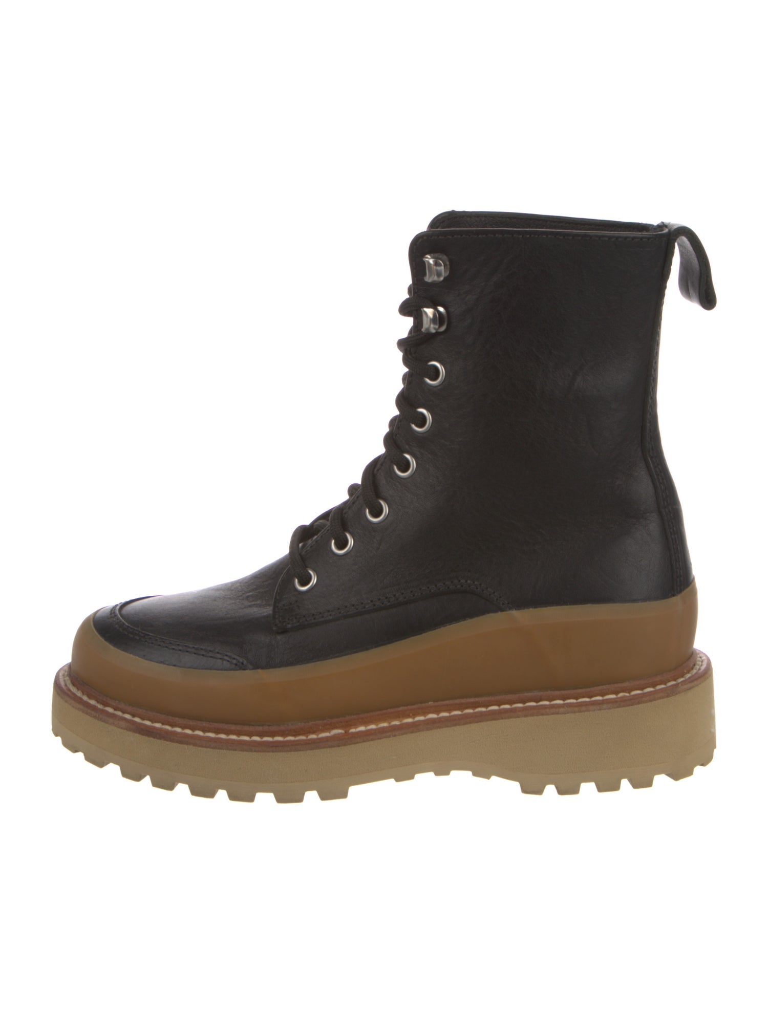 Ulla Johnson x Diemme Leather Combat Boots