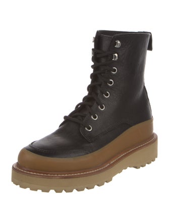 Ulla Johnson x Diemme Leather Combat Boots