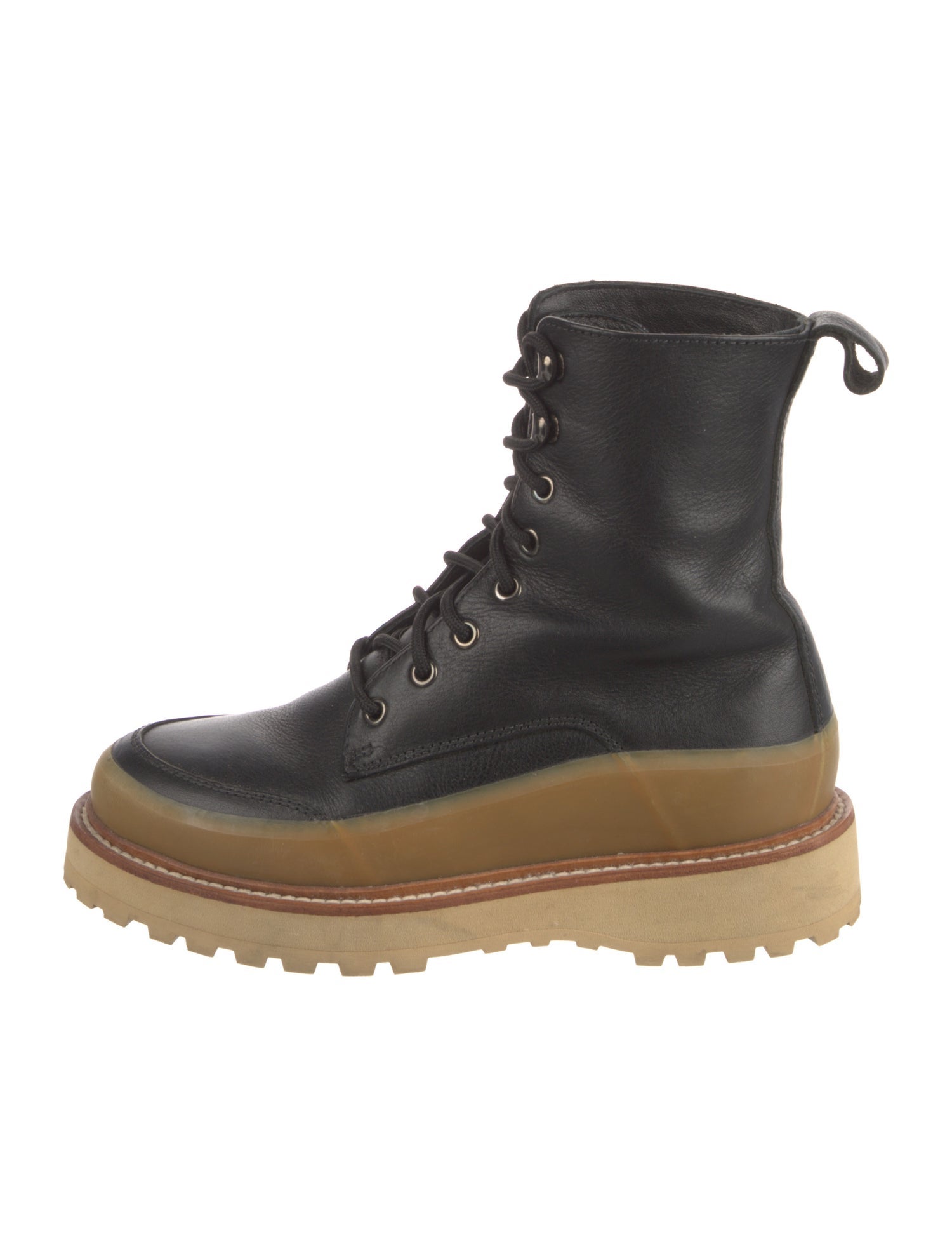 Ulla Johnson x Diemme Leather Combat Boots