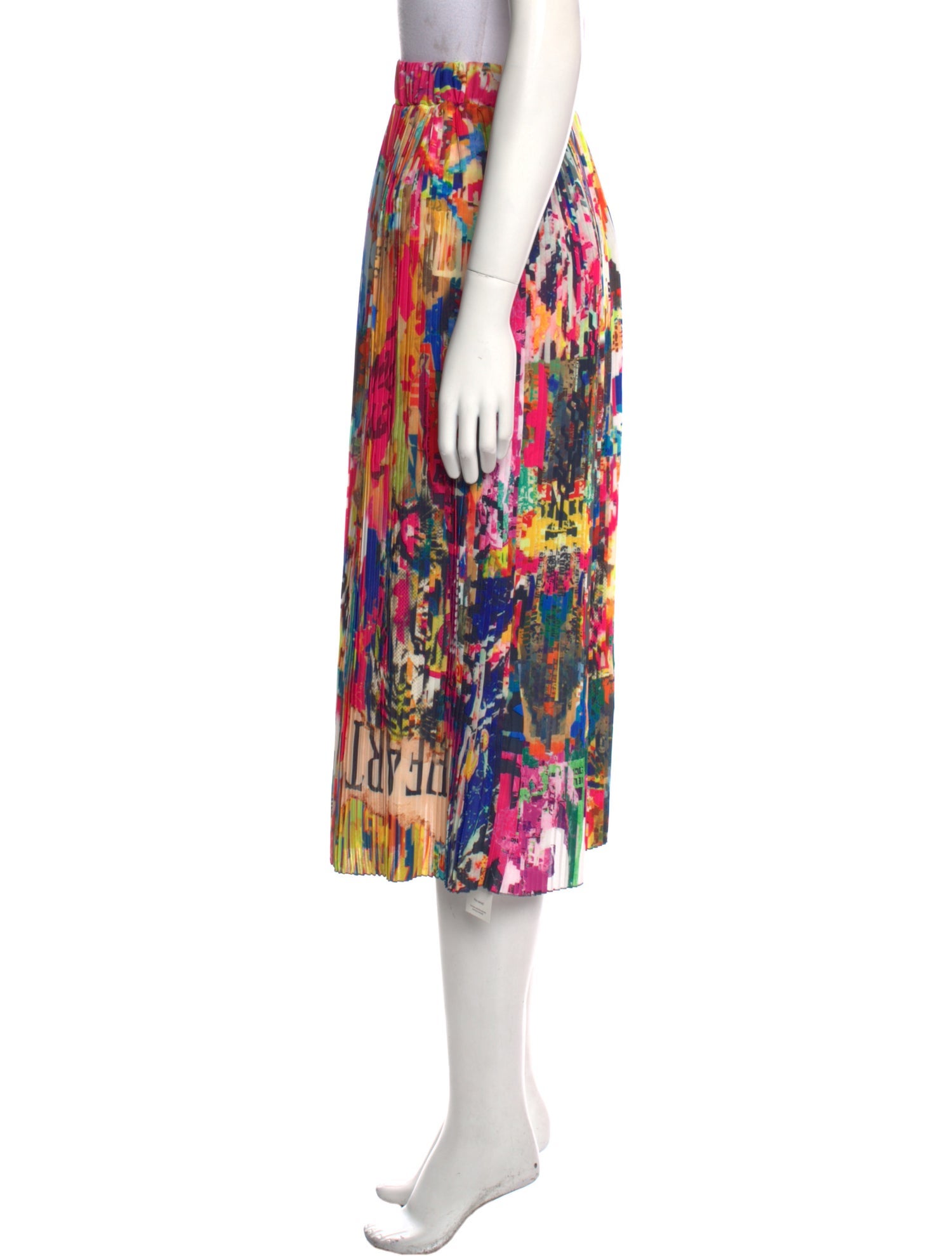 Ultra'Chic Printed Midi Length Skirt w/ Tags