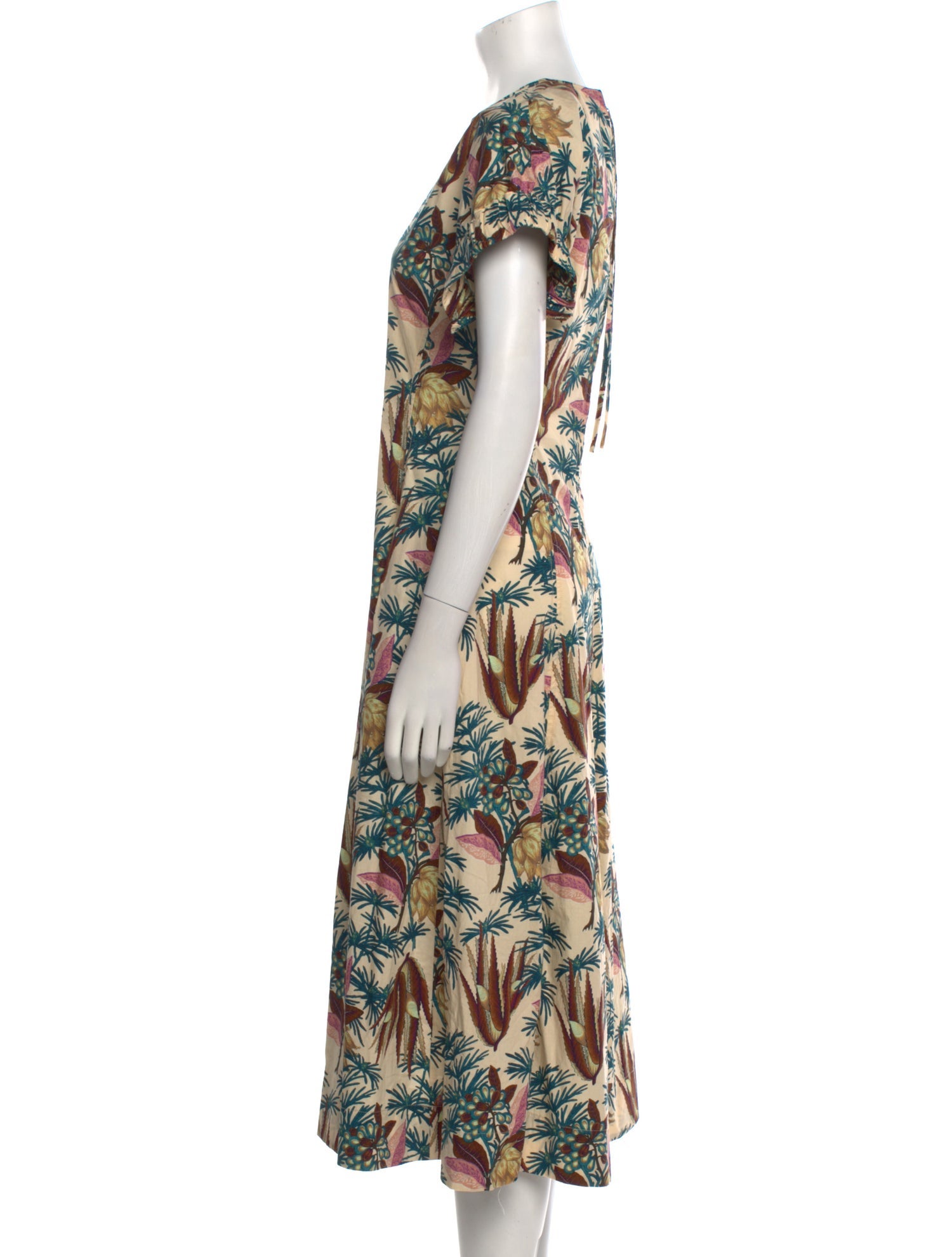 Ulla Johnson x Sisley Printed Long Dress