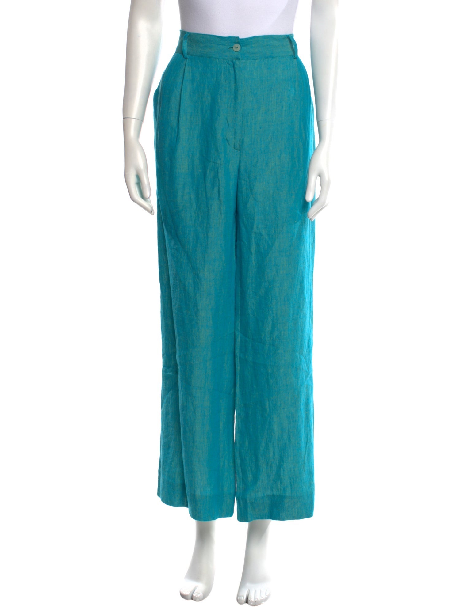 Umberto Bilancioni Linen Wide Leg Pants