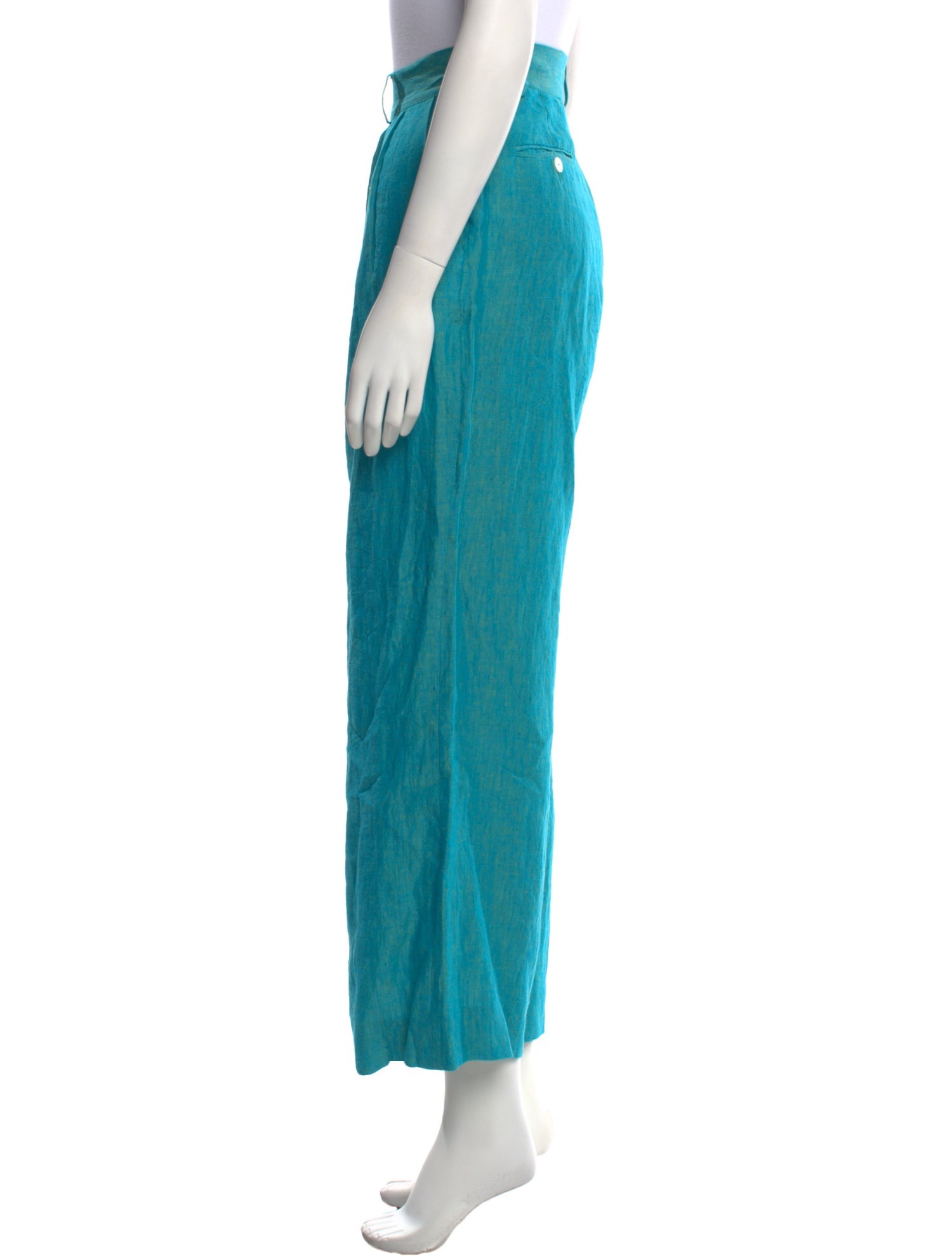 Umberto Bilancioni Linen Wide Leg Pants