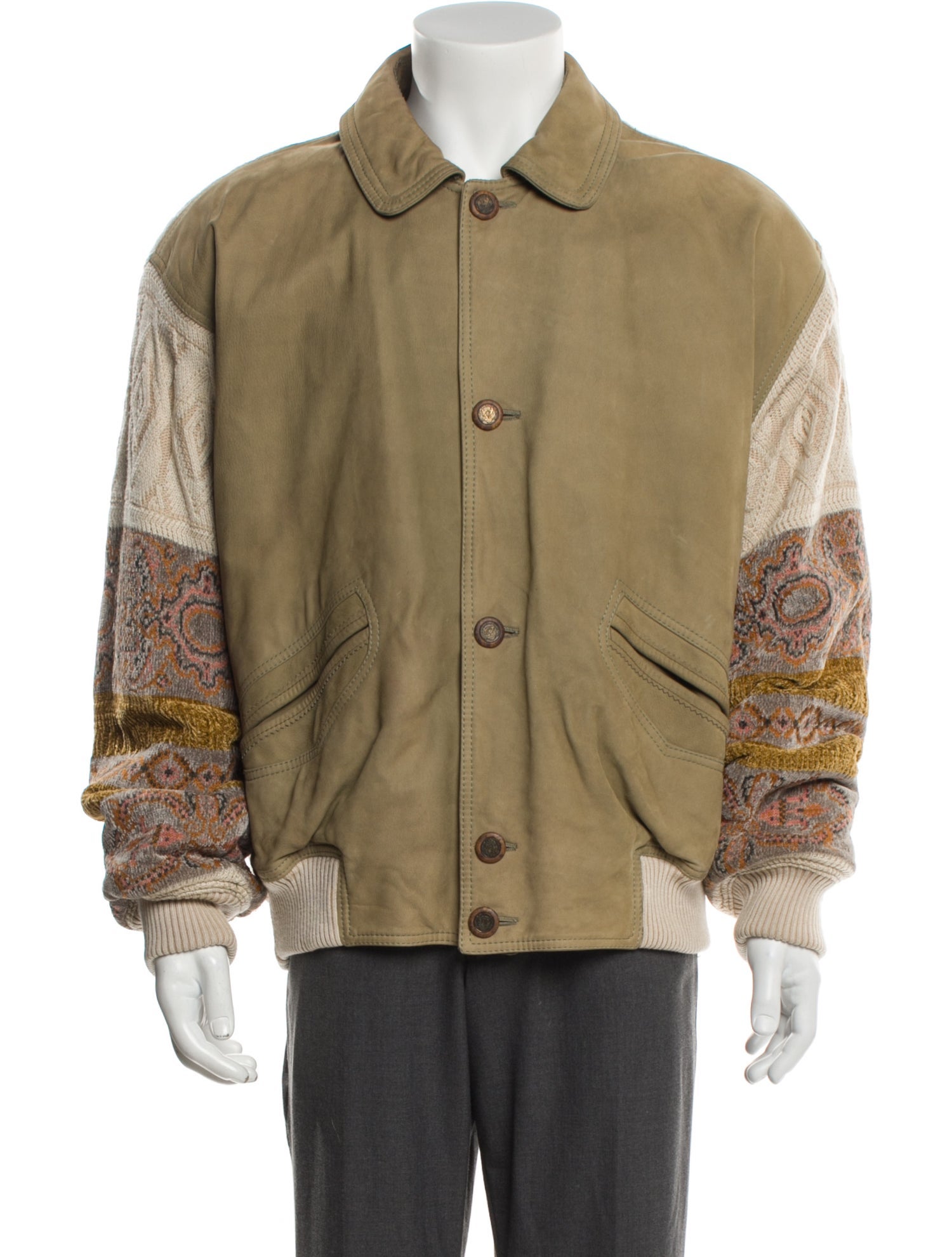 Umberto Bilancioni Vintage Late 1980's - Early 1990's Bomber Jacket