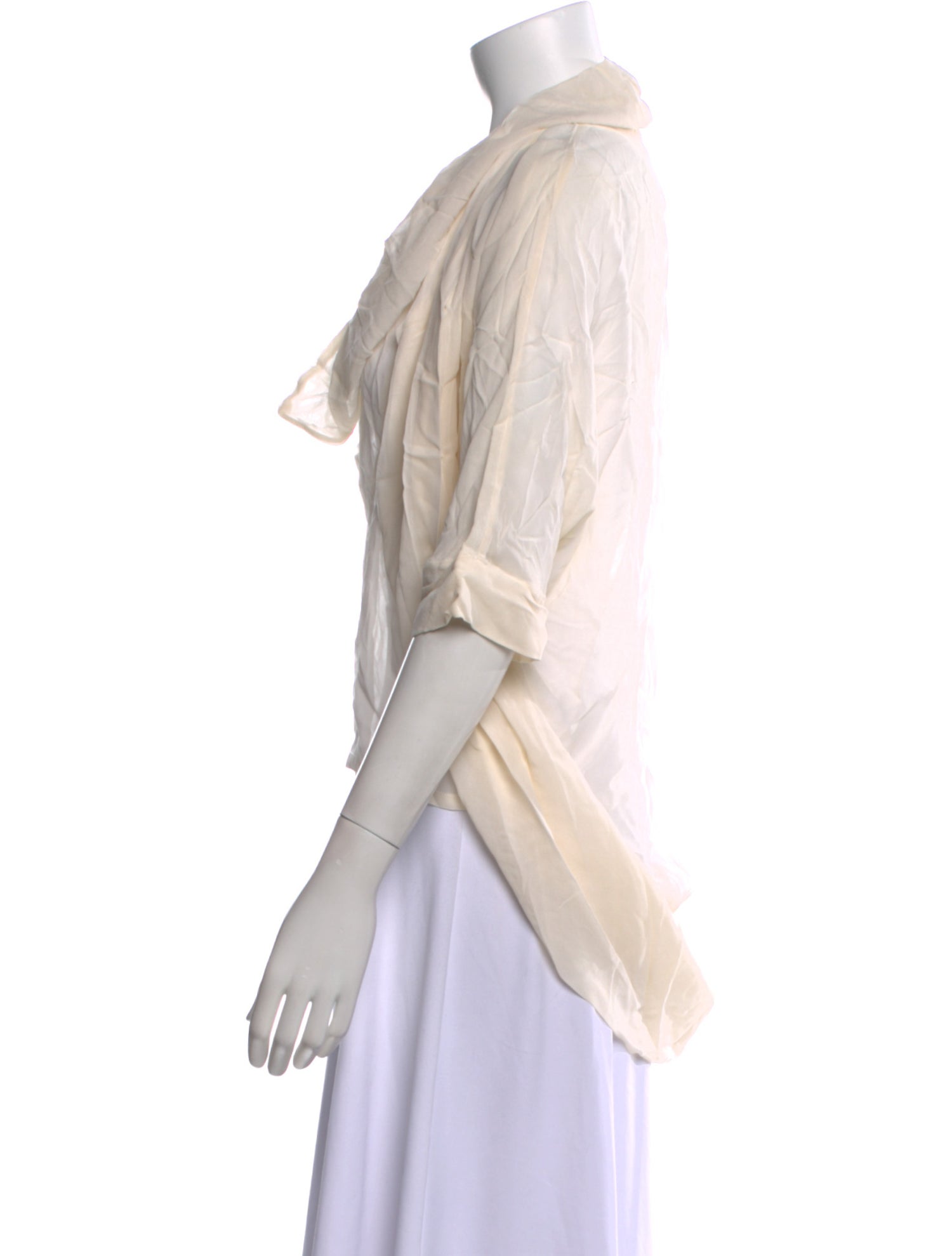 Unconditional Silk V-Neck Blouse