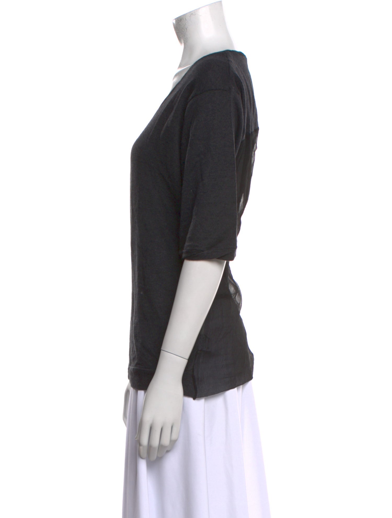 Unconditional Scoop Neck Short Sleeve T-Shirt